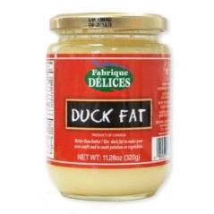 Rendered Duck Fat - Pork-Free - 11.28oz Glass Jar