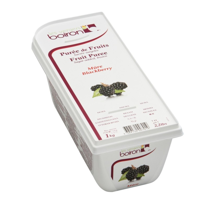 Blackberry Puree - Frozen - 86% Fruit - 2.2Lbs - Kosher Blackberry Puree - Frozen - 86% Fruit - 2.2Lbs - Kosher