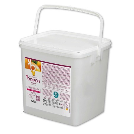 Mango Fruit Puree - Frozen - By Les Vergers Boiron - 100% Fruit - 22 lbs Pail - Kosher Certified