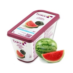 Watermelon Fruit Puree - Frozen - By Les Vergers Boiron - 100% Fruit - 2.2Lbs - Kosher