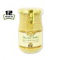 Walnut Dijon Mustard by Edmond Fallot - French Gourmet - 7.4oz - (Pack of 12)