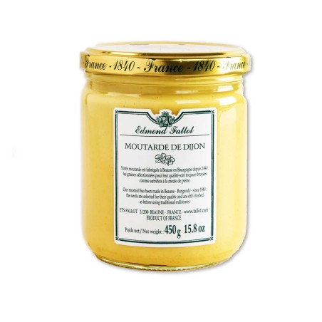 Classic Dijon Mustard in a Baby Pail by Edmond Fallot -15.8oz - (Pack of 12)