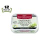 Sardines with Basil and Thyme by Les Mouettes d'Arvor - 4.05oz Tin - French Gourmet - (Pack of 12)