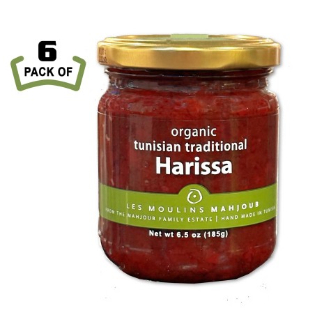 Les Moulins Mahjoub Organic Harissa - Authentic Tunisian chili paste.
