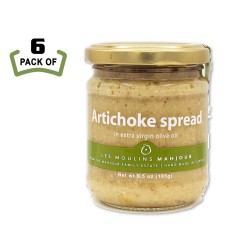 Artichoke Spread by Les Moulins Mahjoub - 6.5oz - Gourmet Condiments - (Pack of 6)