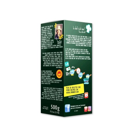 Green Lentils from Le Puy by Sabarot - 17.6oz - French Gourmet - (Pack of 10)