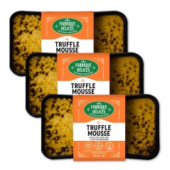 Truffle Mousse - by Fabrique Delices - 5oz - Pork-Free - Set of 3 Terrines