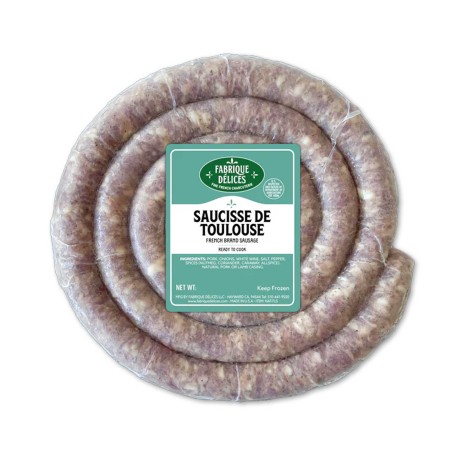 Saucisse de Toulouse - by Fabrique Delices - Coil Shape - 1.5Lbs