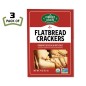 Organic Flatbread Crackers with Olive Oil & Grey Salt - by Fabrique Delices - 4oz - (Pack of 3)