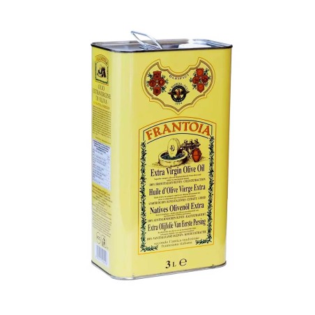 Frantoia Extra Virgin Olive Oil by Barbera – Sicilian Olive Oil 3 Liters